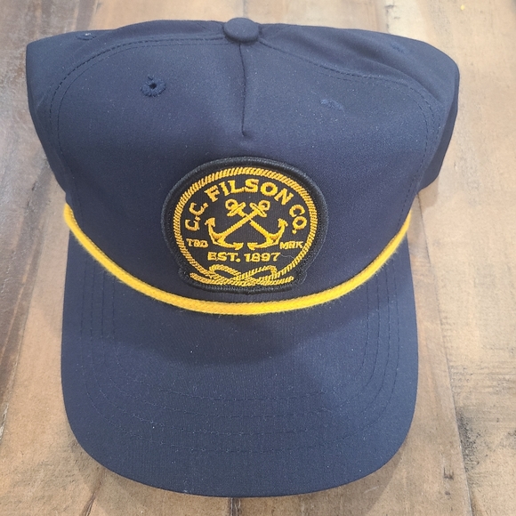 Filson Captain Rope Snap Back Hat - Picture 2 of 6